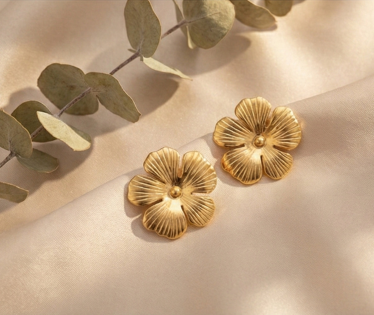 Daisy Flower Earrings
