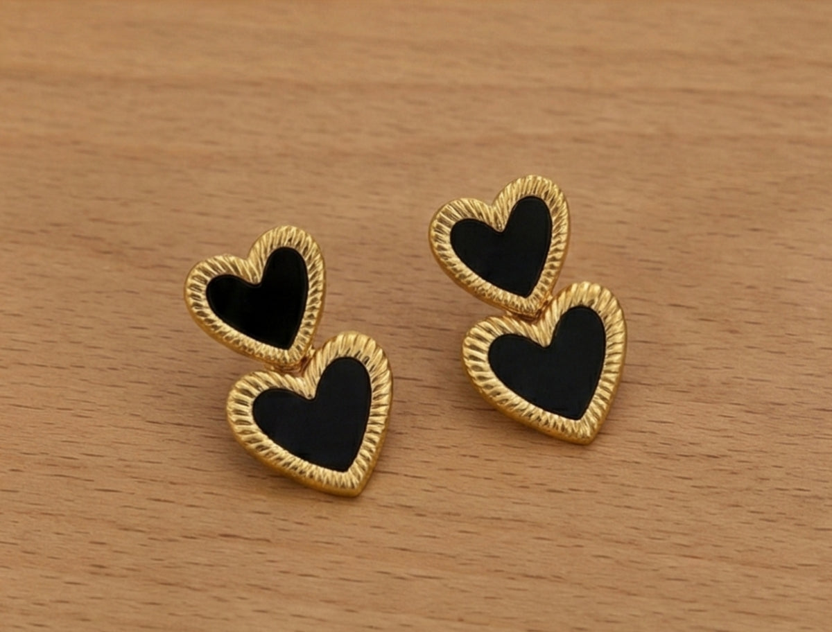 Double Love Earrings