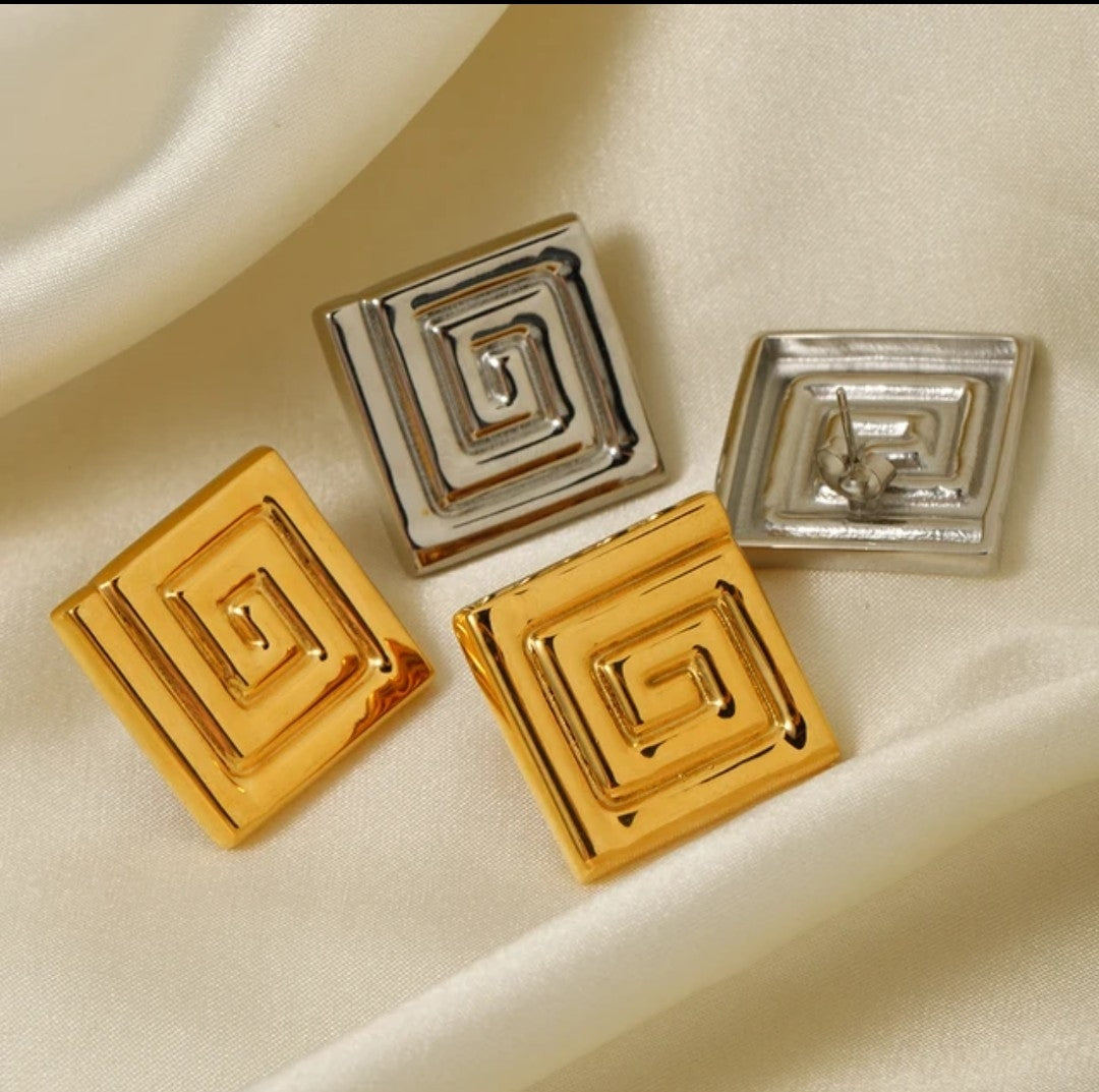 Maze Earrings