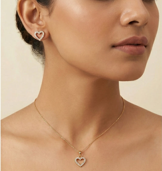 Heart In Line Set