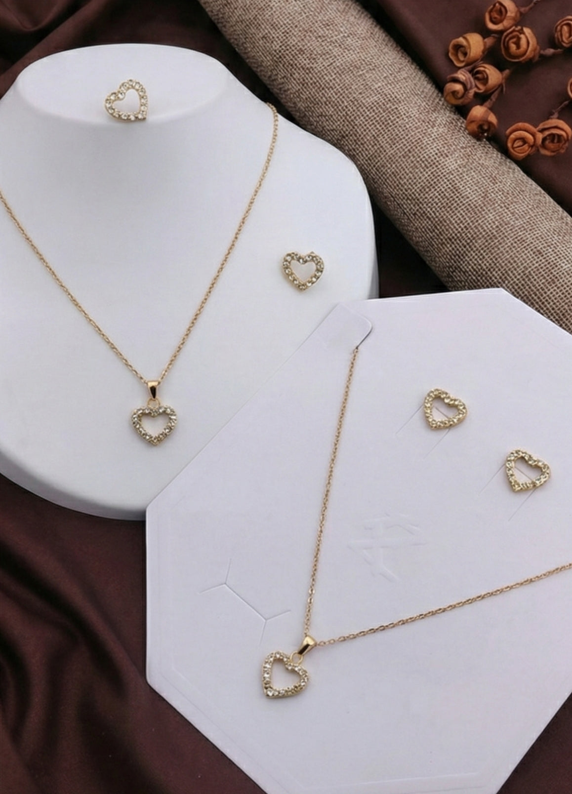 Heart In Line Set