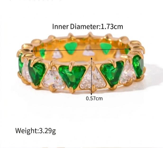 Hues Of Green Ring