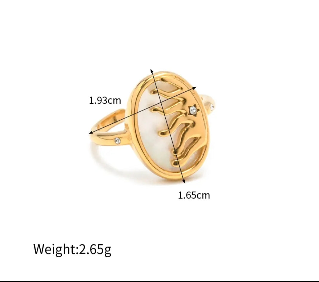Shinning Sun Ring