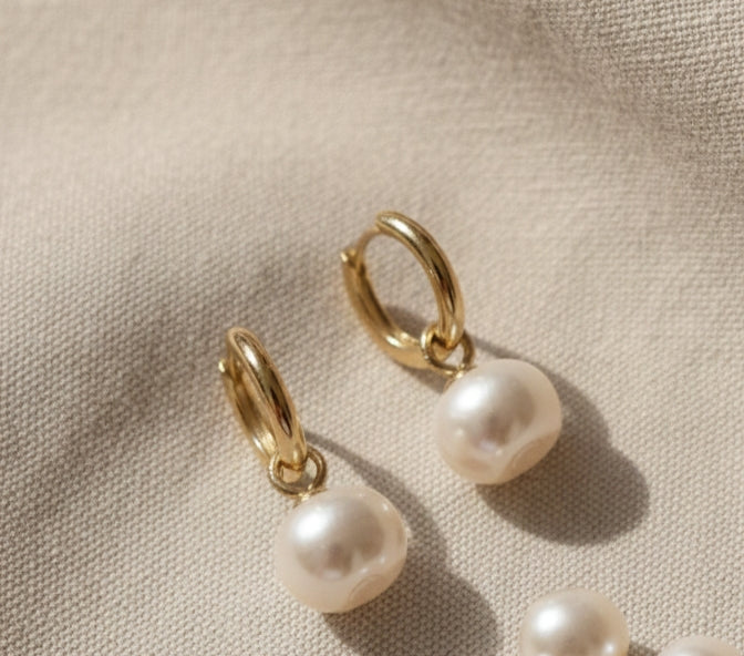 Pearl Drop Earrings