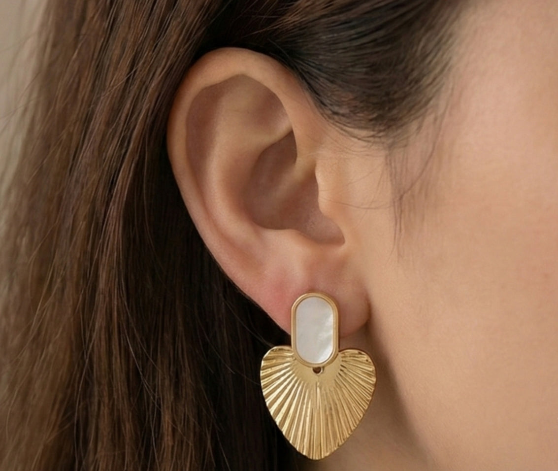 Heart Core Earrings