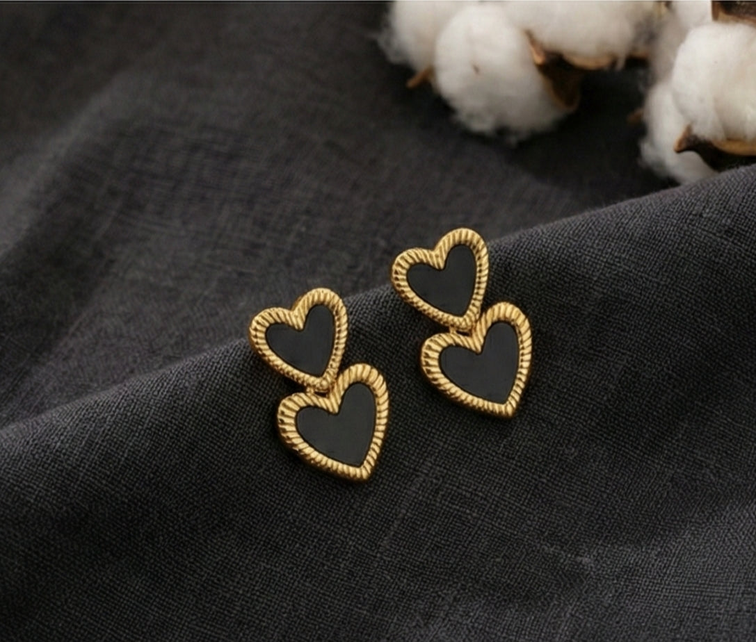 Double Love Earrings