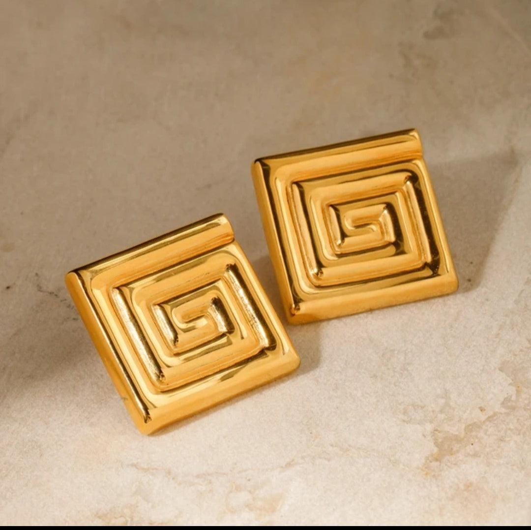 Maze Earrings
