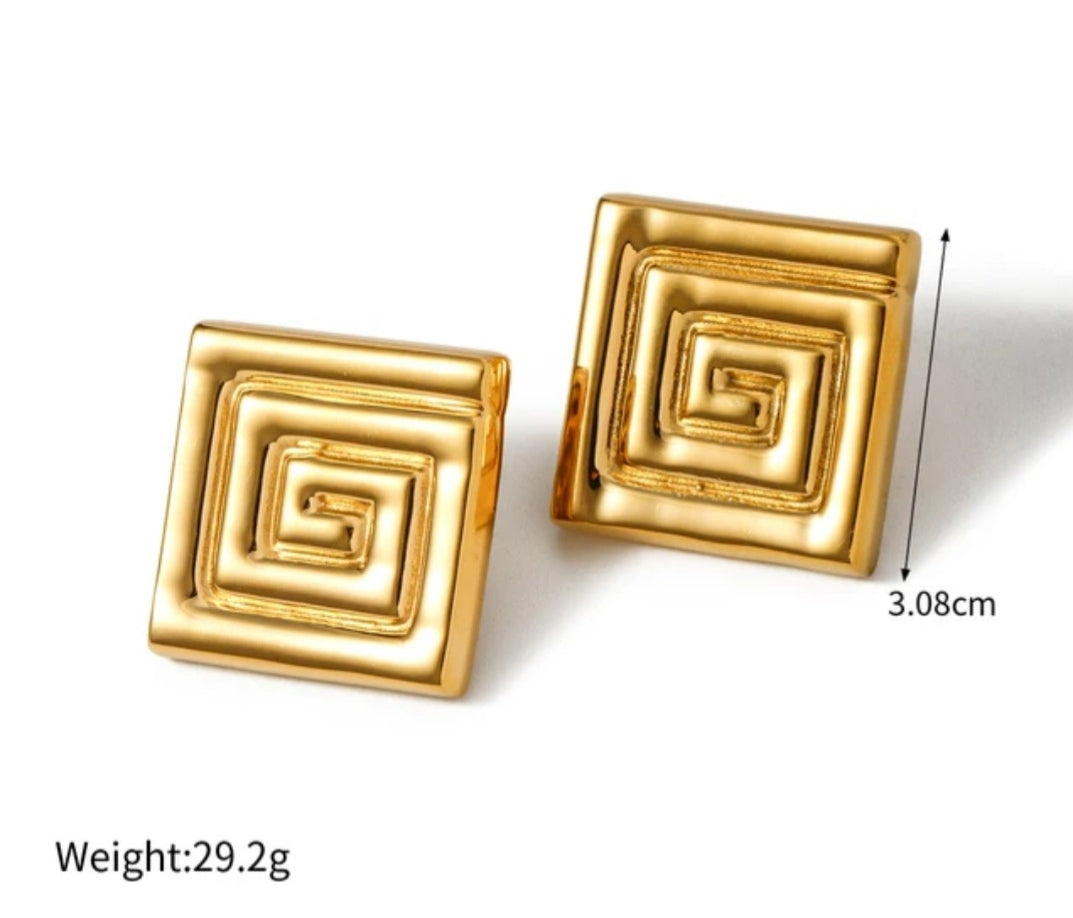 Maze Earrings