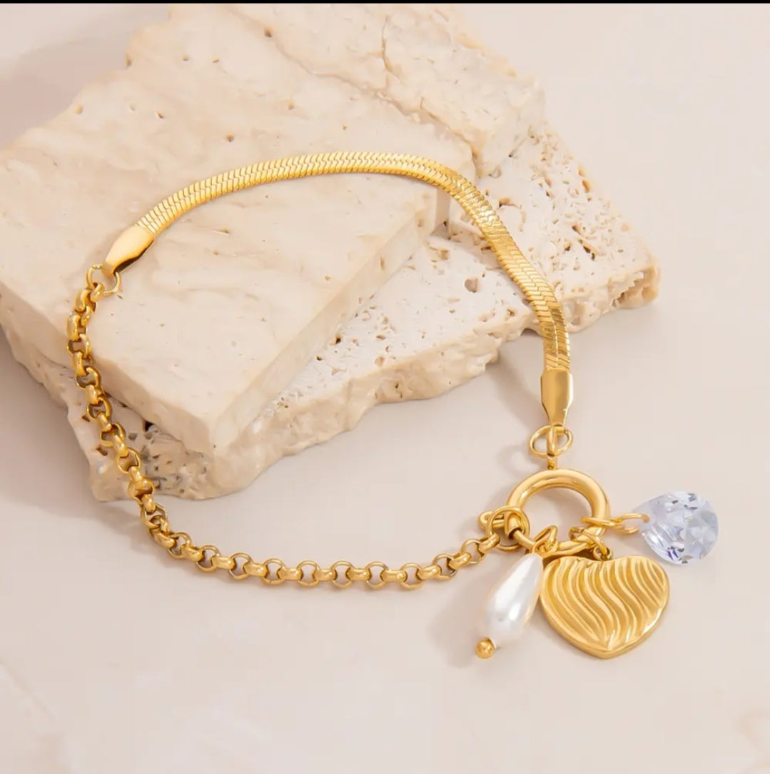 Forever Yours Charm Bracelet