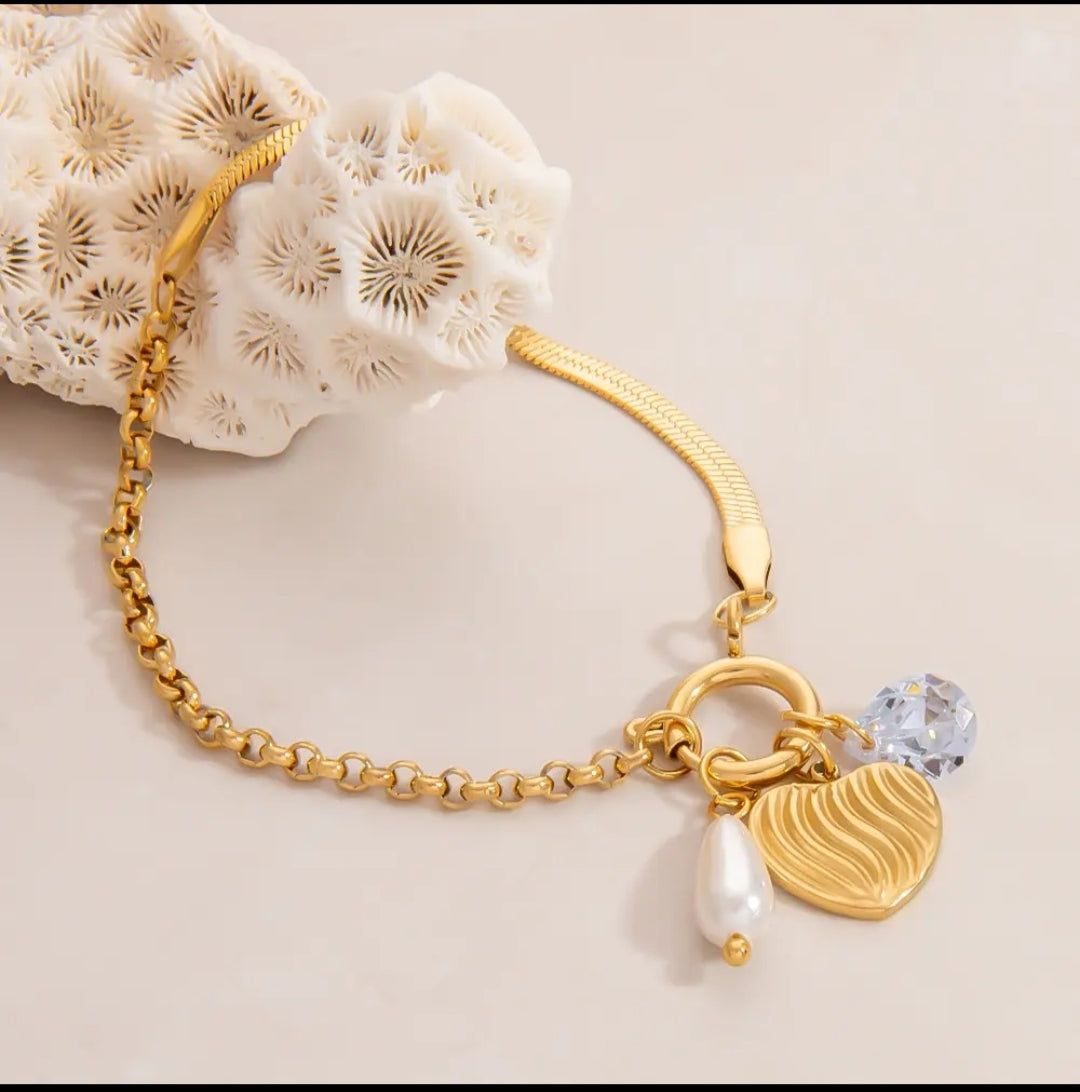 Forever Yours Charm Bracelet