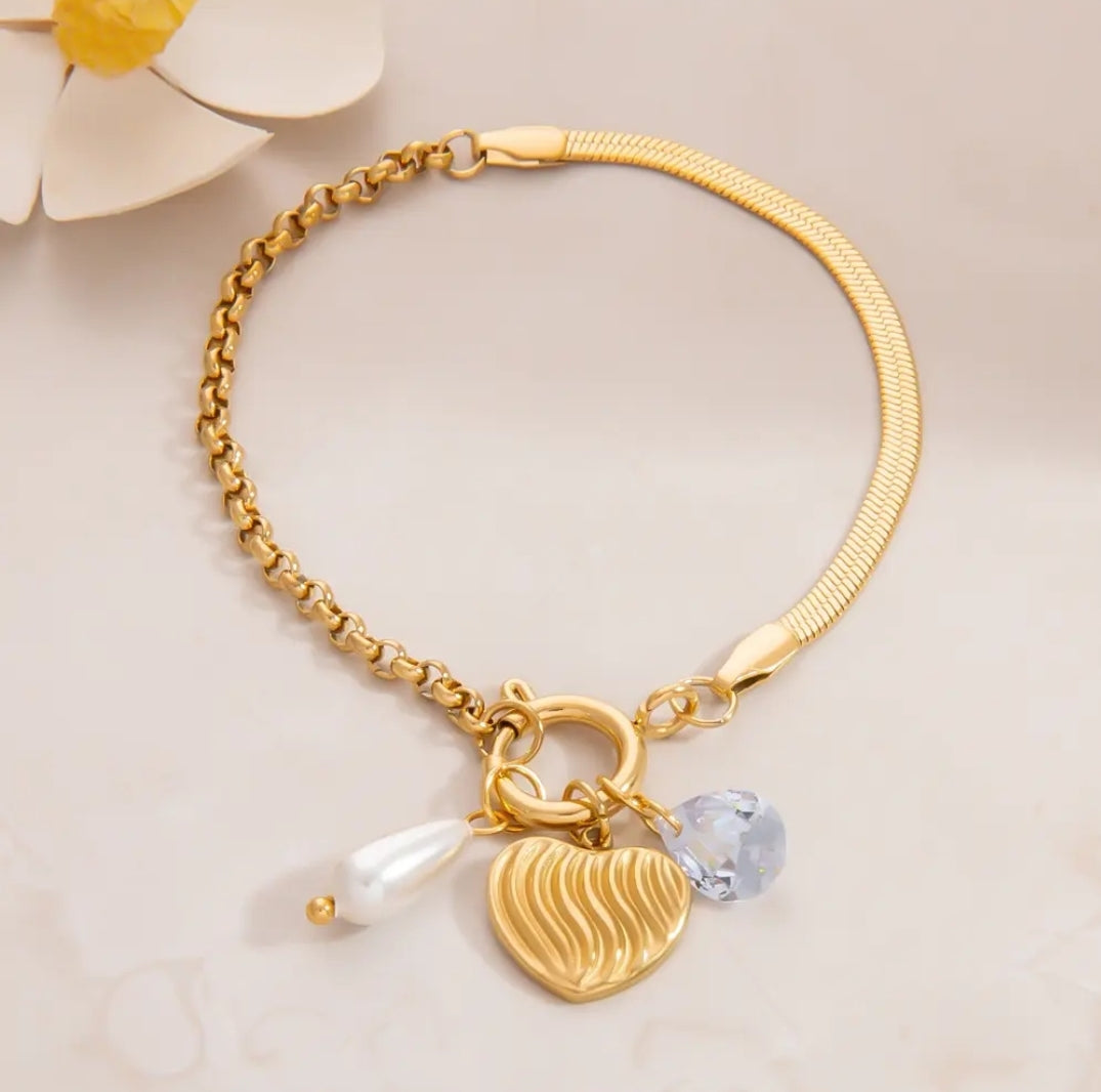 Forever Yours Charm Bracelet