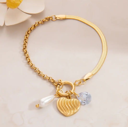 Forever Yours Charm Bracelet