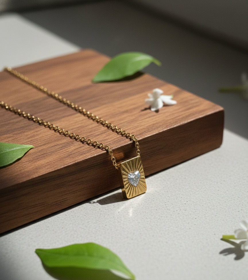 Heart Diary Necklace