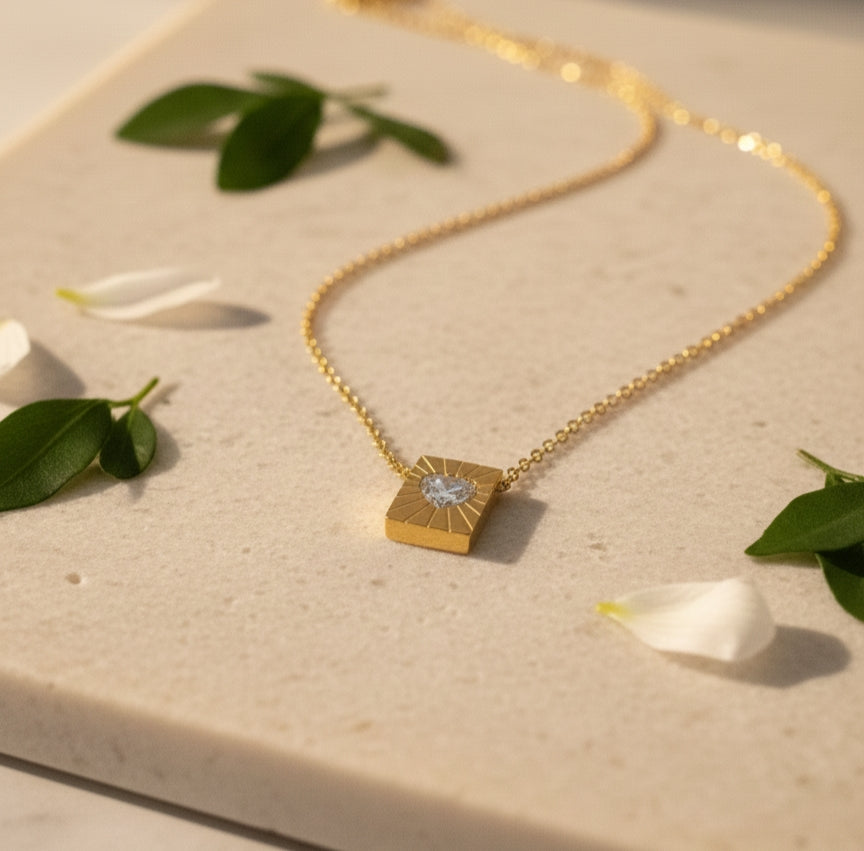 Heart Diary Necklace