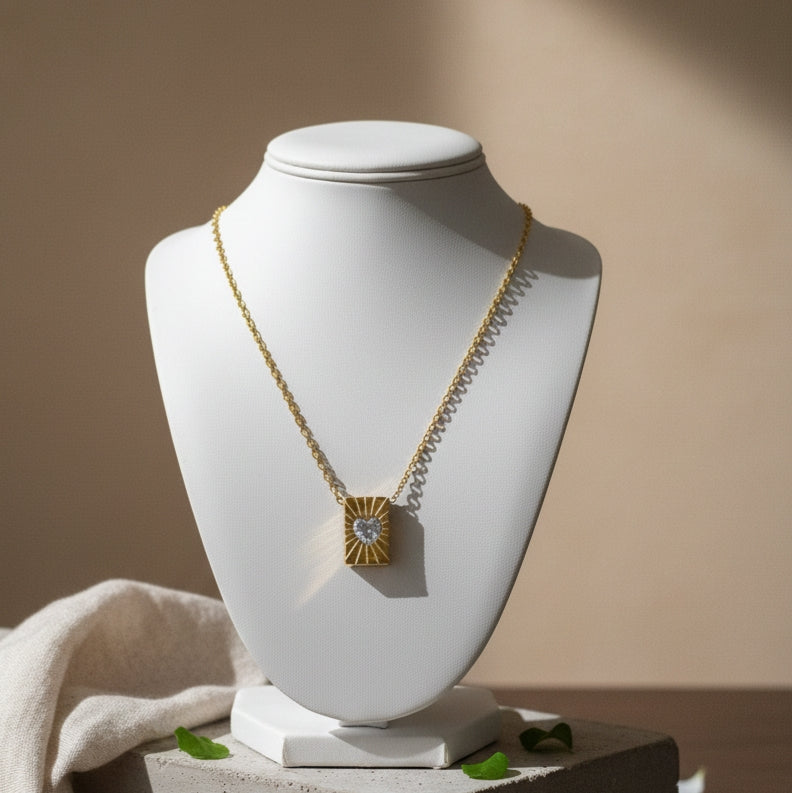 Heart Diary Necklace