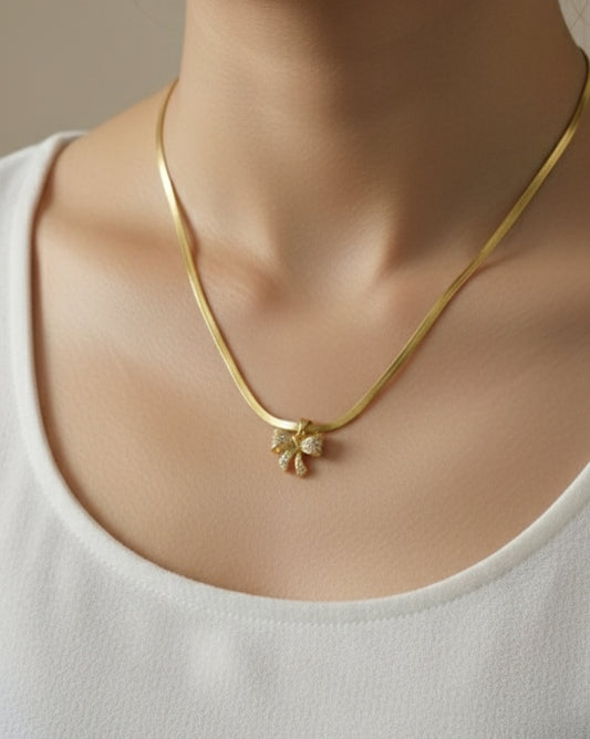 Blingy Bow Pendent