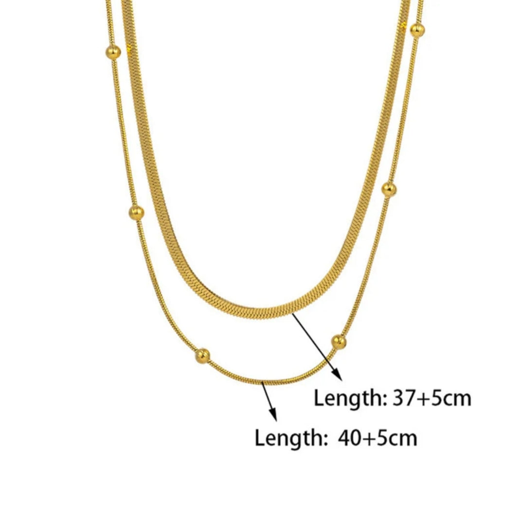 Layered Bead Chain