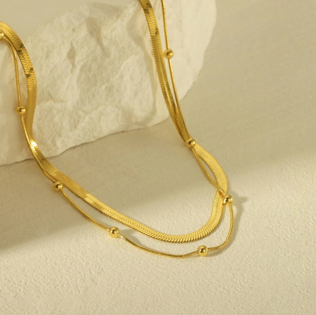 Layered Bead Chain