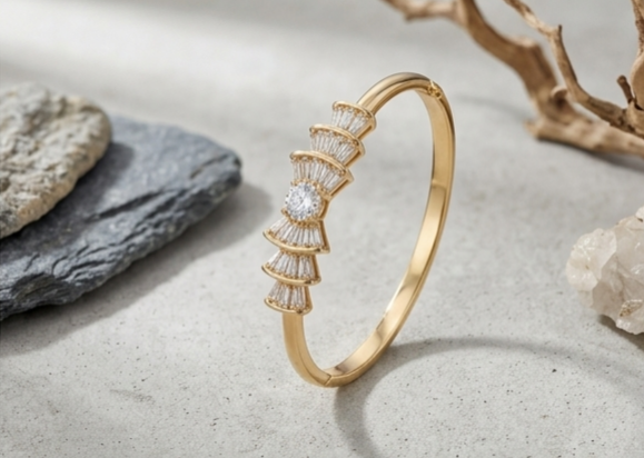 Bow Studed Bracelet