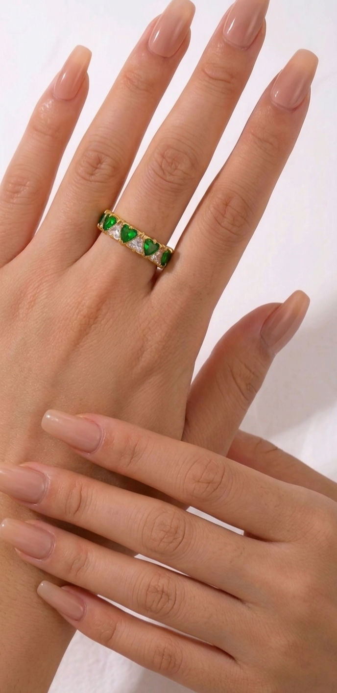 Hues Of Green Ring