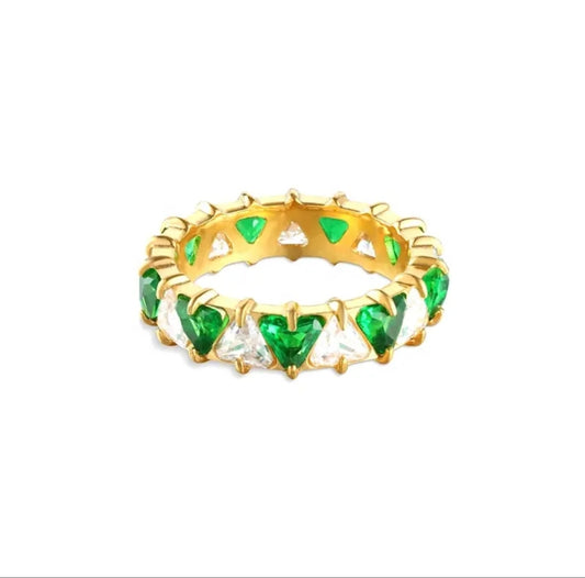 Hues Of Green Ring