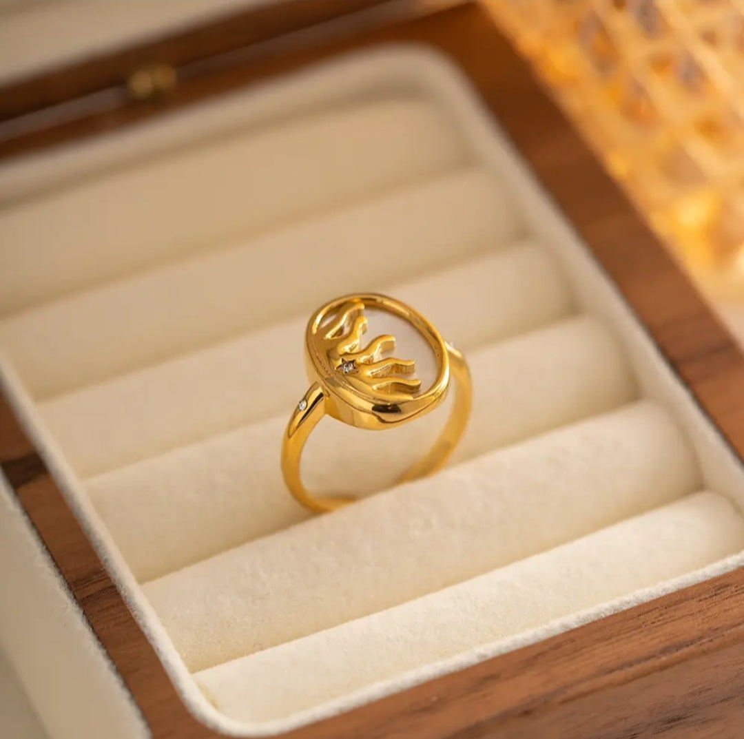 Shinning Sun Ring