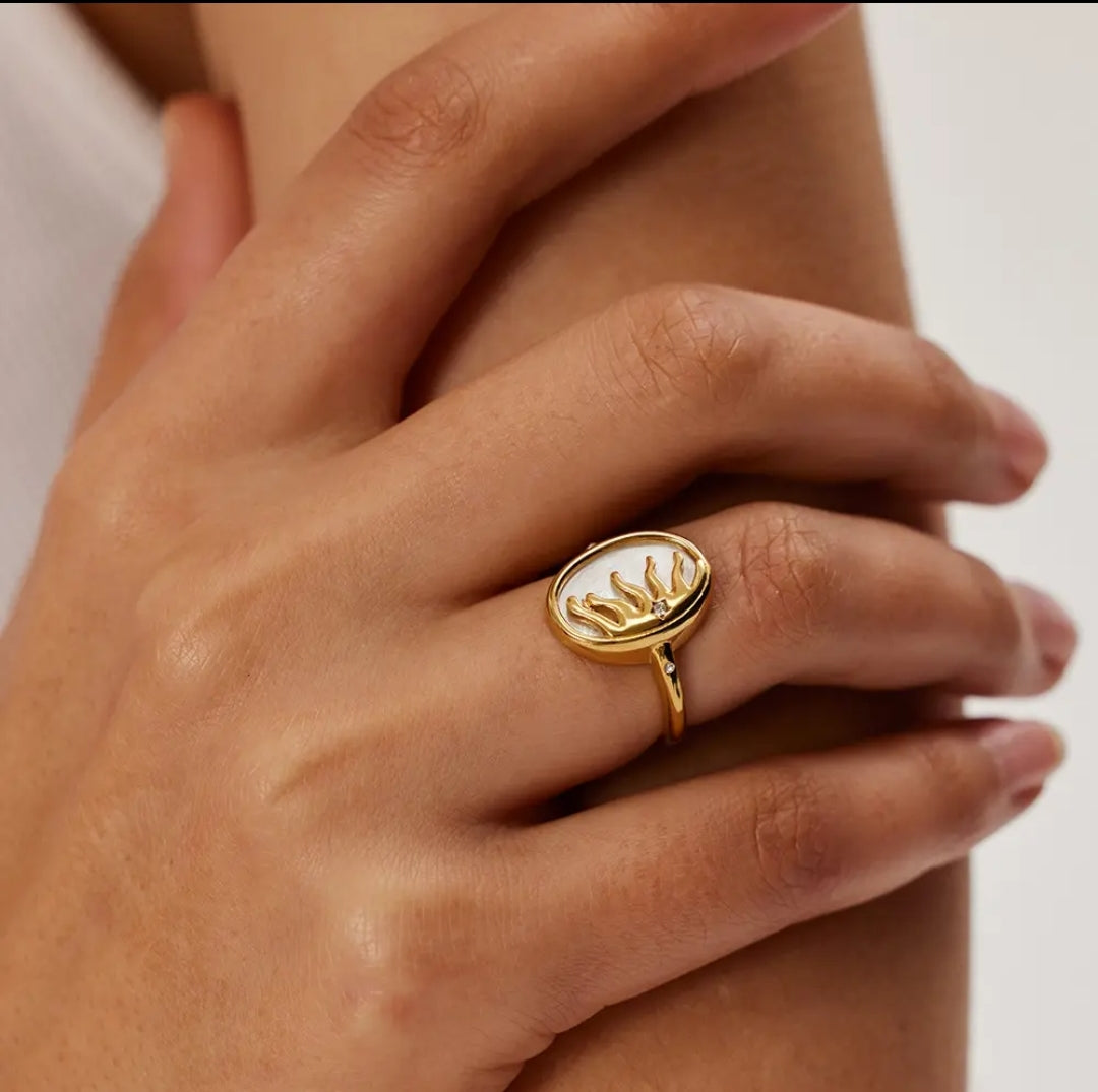 Shinning Sun Ring