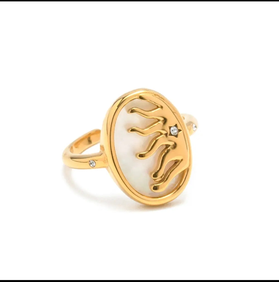 Shinning Sun Ring