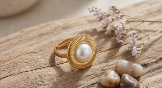 Pearly Pop Ring