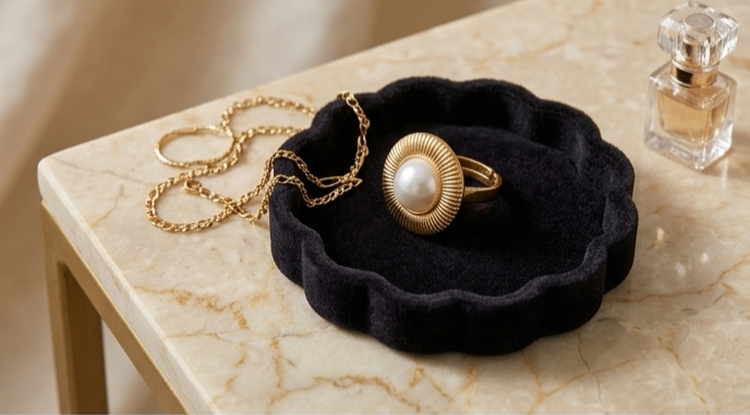 Pearly Pop Ring