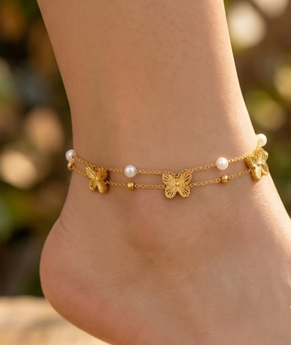 Butterfly Anklet