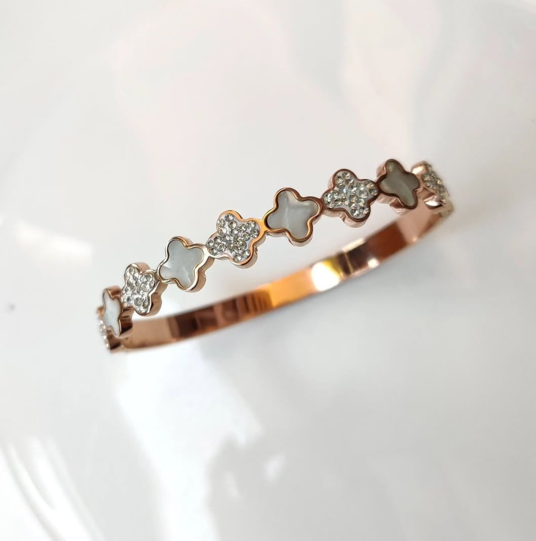 White Lily Bracelet