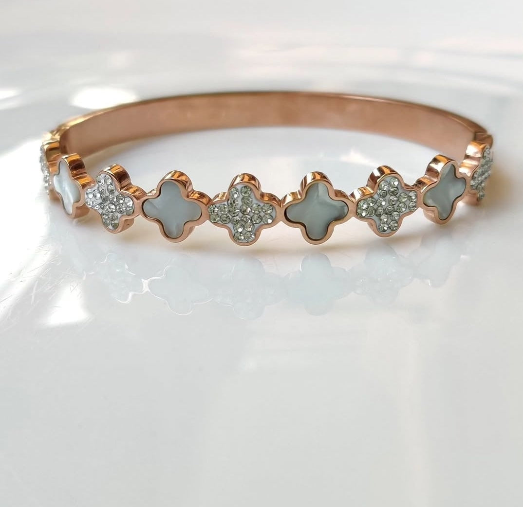White Lily Bracelet