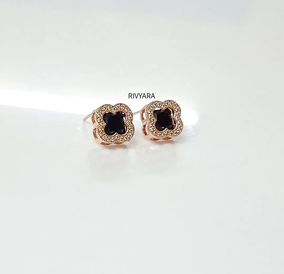 Black Beauty Studs