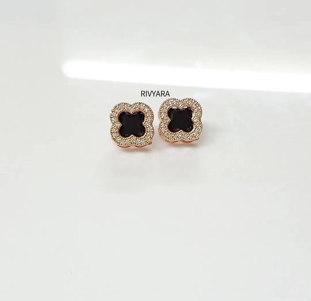 Black Beauty Studs
