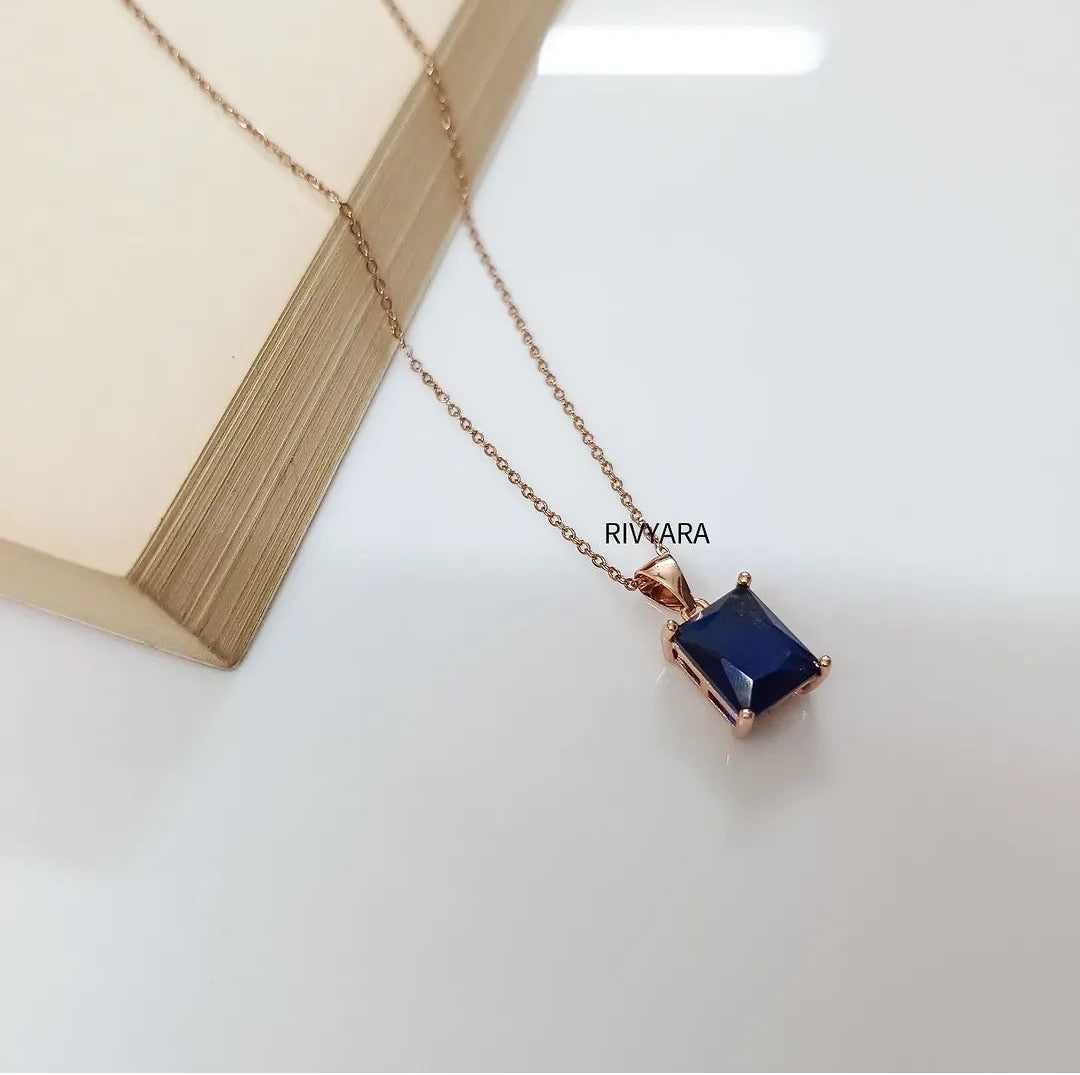Blue Stone Pendent