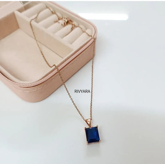 Blue Stone Pendent