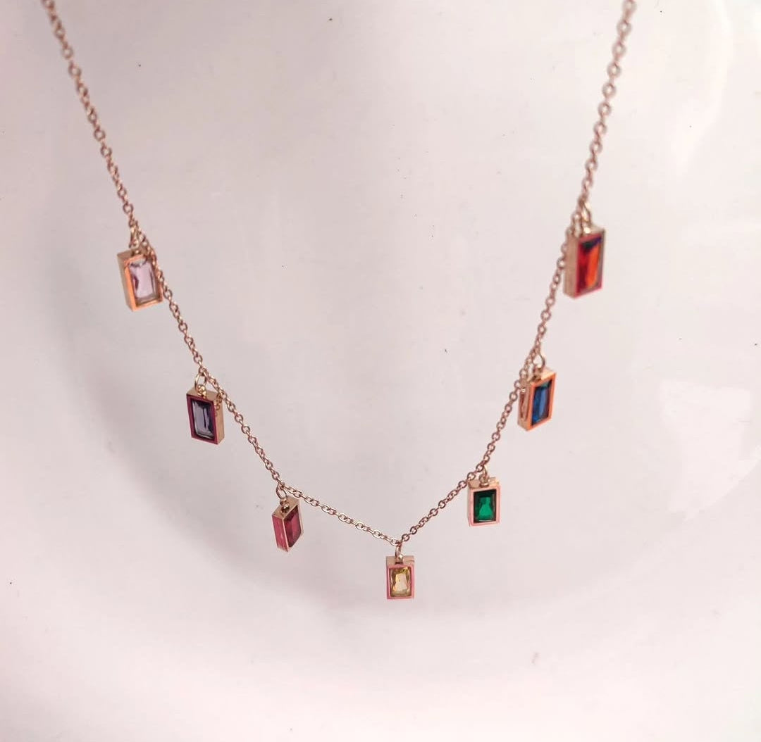Infinity Stone Necklace